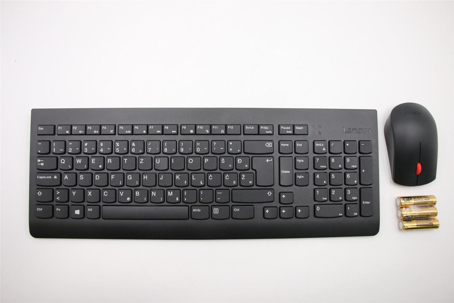 Lenovo ThinkStation P330 P330 2nd Gen Wireless Keyboard Mouse Black 01AH864