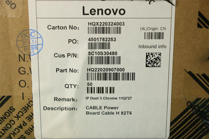 Lenovo Power Board Cable H 82T6 5C10S30480