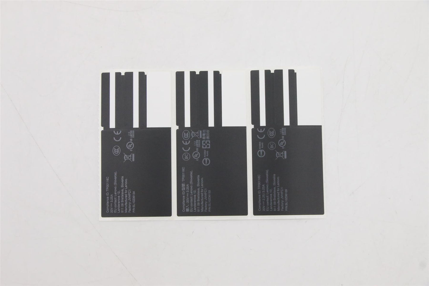 Lenovo LABEL FRU Mercury System Label KIT black 5L10V15321