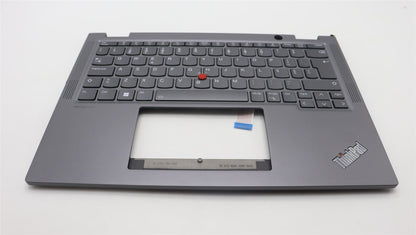 Lenovo ThinkPad X13 Gen 4 Keyboard Palmrest Top Cover Portuguese Grey 5M11L64726