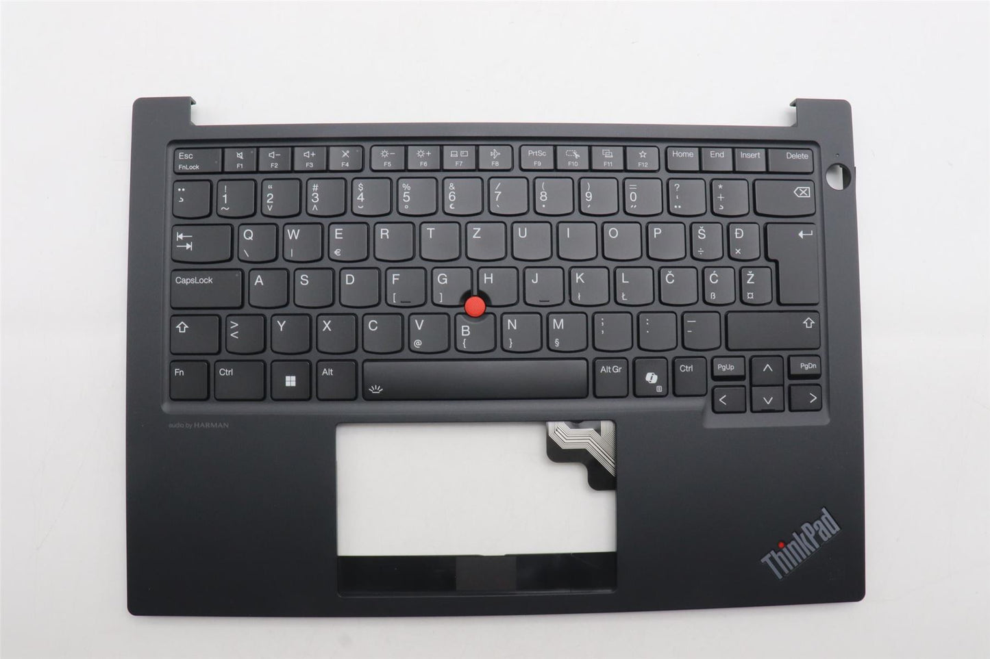 Lenovo MECH_ASM FRU KB SLV BL(TRI)UK Bk 5M11N94220