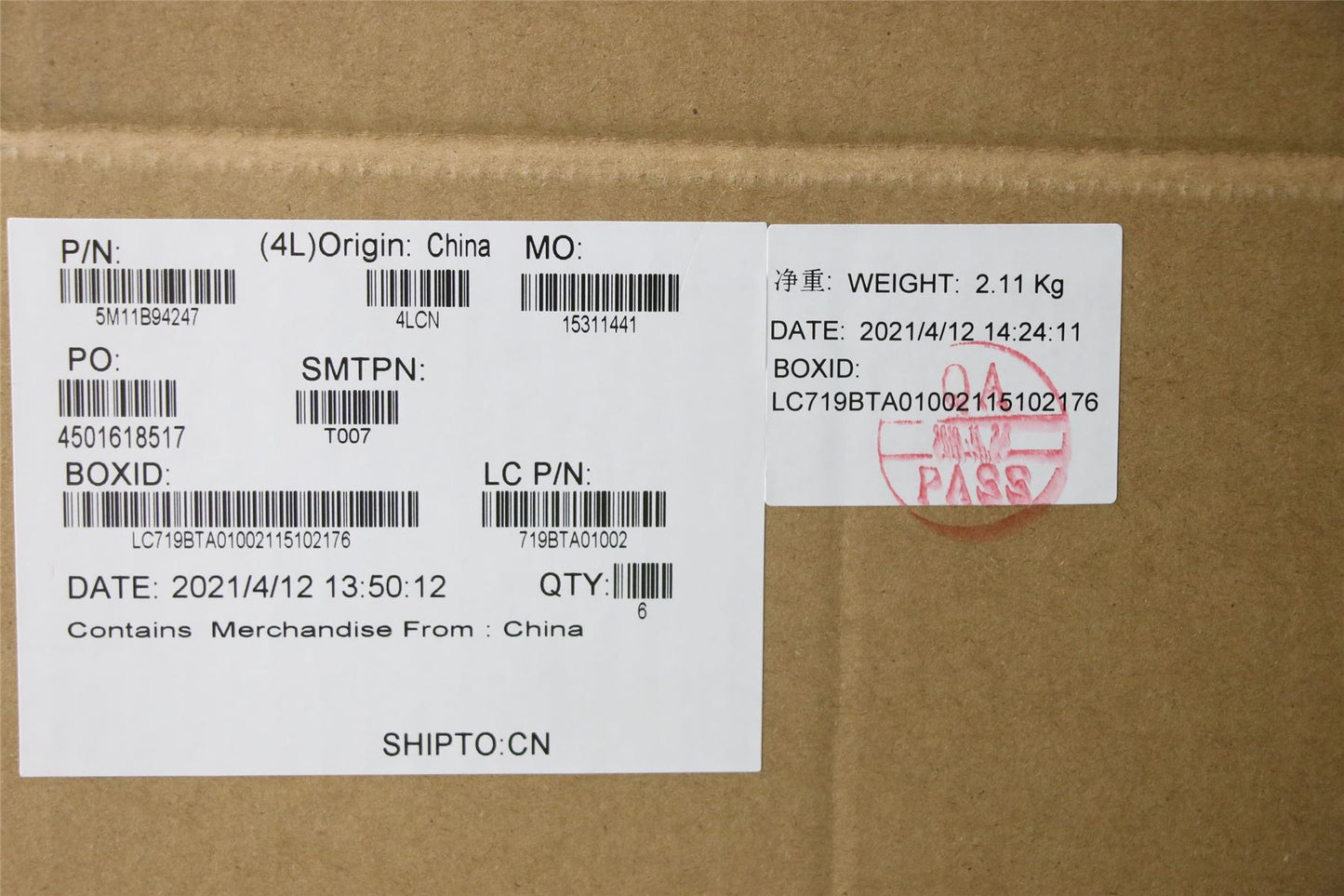Lenovo ThinkPad P15s Gen 1 Bezel front trim frame Cover Black 5M11B94247