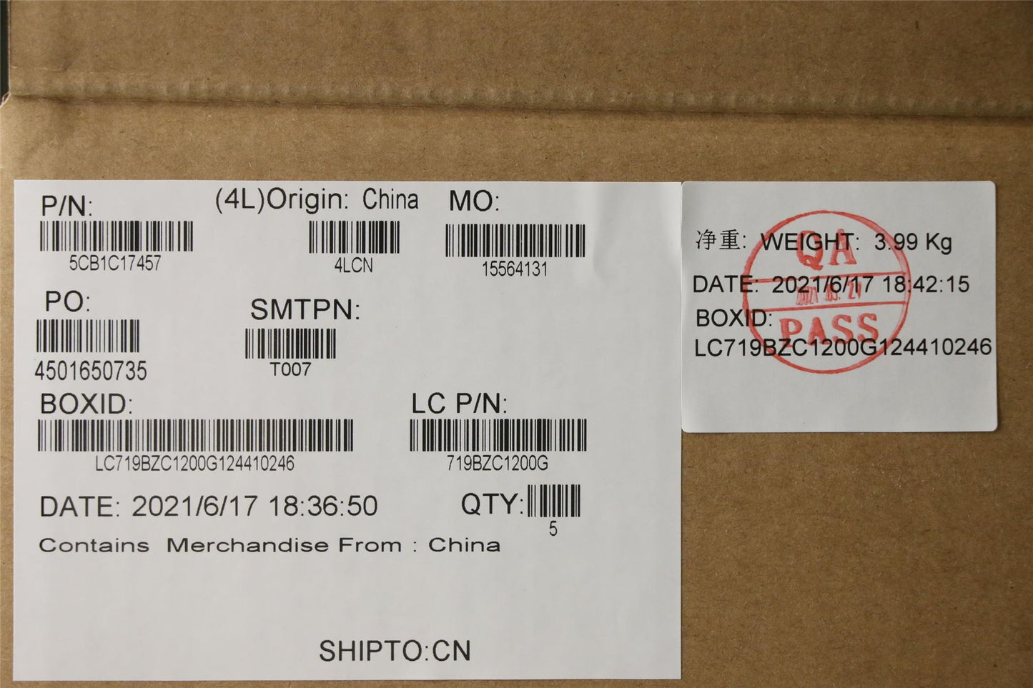 Lenovo Upper Case ASM_GER L82NB IG DIS 5CB1C17457