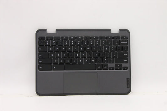 Lenovo Chromebook 100e Gen 3 Palmrest Cover Touchpad Keyboard US Grey 5M11C94685