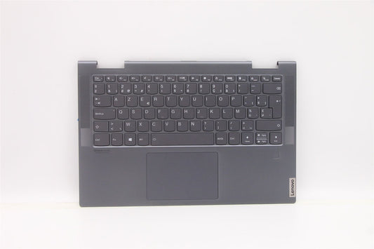 Lenovo IdeaPad 7 14ACN6 Palmrest Cover Touchpad Keyboard Belgian 5CB1D12418