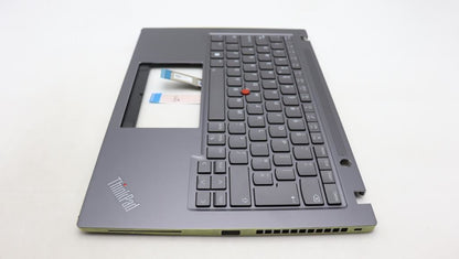 Lenovo ThinkPad T14s Gen 4 Keyboard Palmrest Top Cover UK Grey 5M11L59648