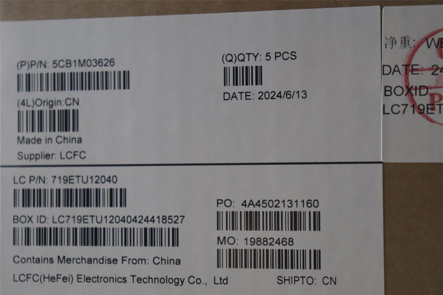Lenovo COVER Upper Case ASM_UKE L 83ERABFP BL 5CB1M03626