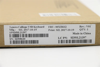 Lenovo ThinkStation M920z M90a P330 Tiny P340 Tiny USB Wired Keyboard 00XH612
