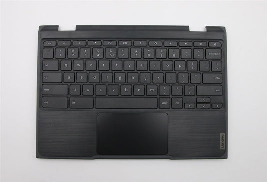 Lenovo 300e 2nd Gen Palmrest Cover Touchpad Keyboard Black 5CB0T79475