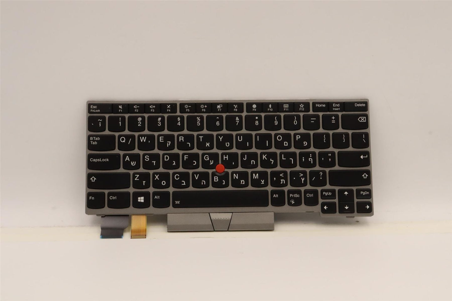 Lenovo ThinkPad L13 Keyboard Icelandic Silver Backlit 01YP854