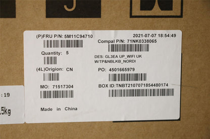 Lenovo Chromebook 300e Gen 3 Keyboard Palmrest Top Cover Russian 5M11C94710