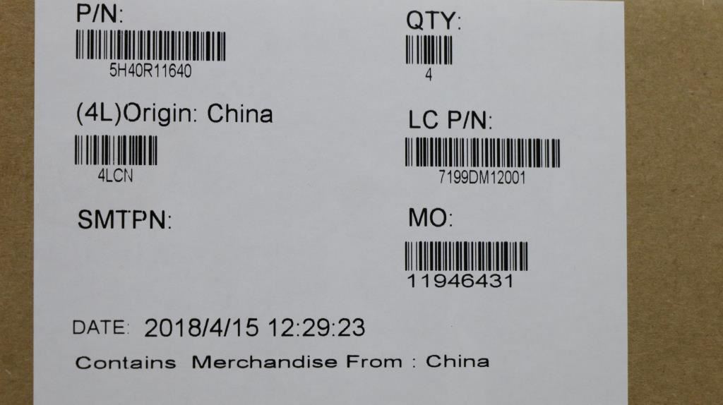 Lenovo 5H40R11640 Heatsink L 81EU KBL_R for UMA