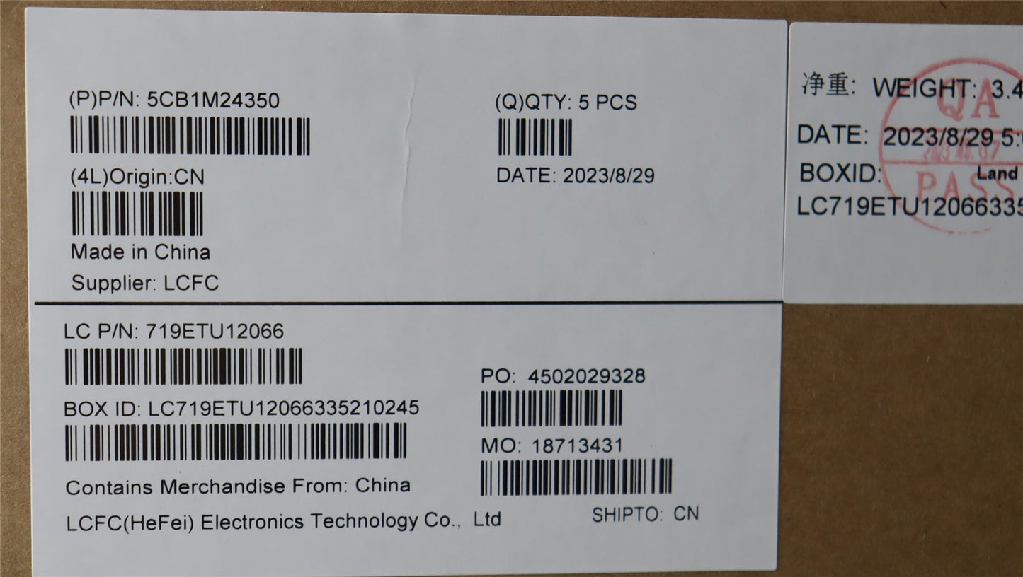Lenovo COVER Upper Case ASM_HBW L 83ERAG NBL 5CB1M24350