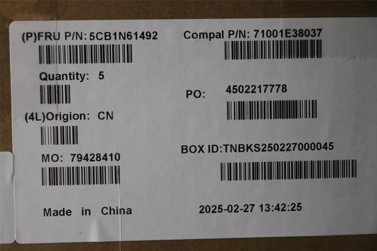 Lenovo UpperCaseASM_RUS C 83FD WH RGB 5CB1N61492