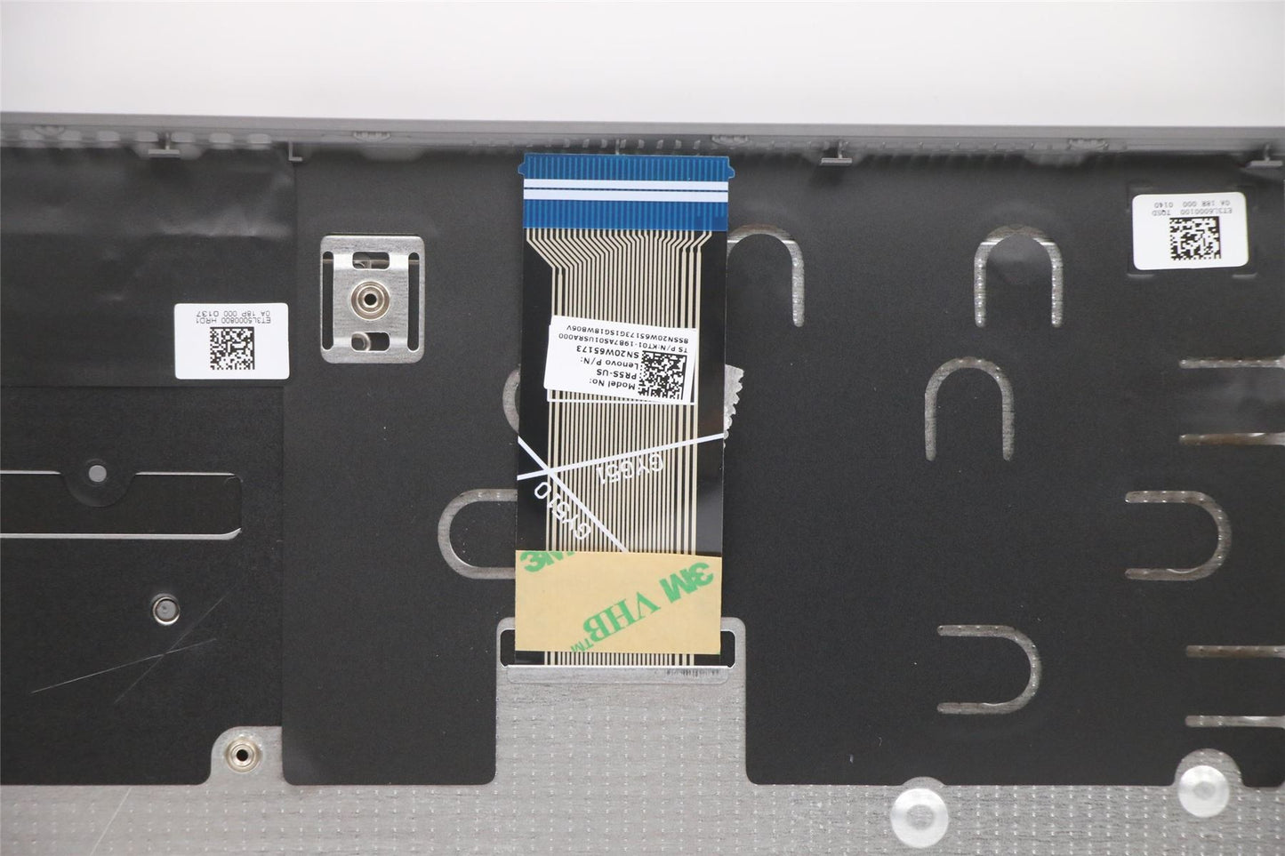 Lenovo IdeaPad 1-15ADA7 Palmrest Cover Touchpad Keyboard US Silver 5CB1F36624