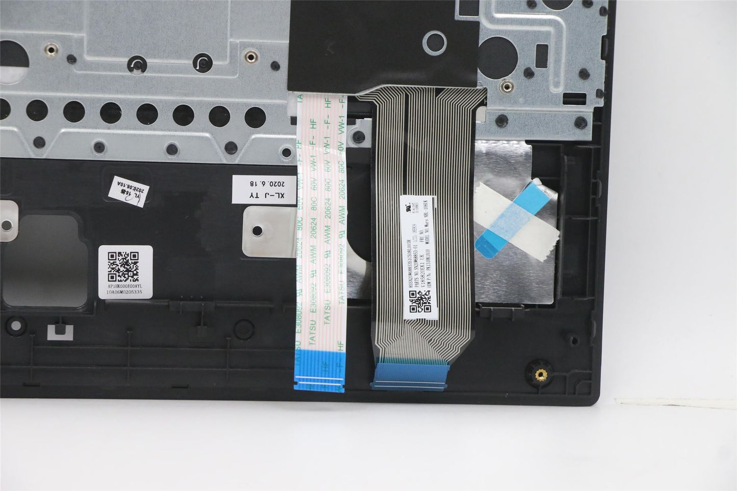 Lenovo ThinkPad E15 Gen 2 Palmrest Cover Keyboard UK Europe Black 5M10W64571