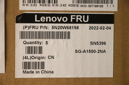 Lenovo ThinkPad L15 Gen 2 L15 Keyboard Norwegian Black 5N20W68126