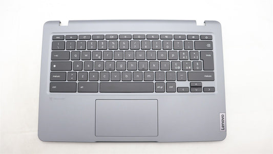 Lenovo 14e Gen3 Keyboard Palmrest Top Cover Italian Black Backlit 5M11H61904
