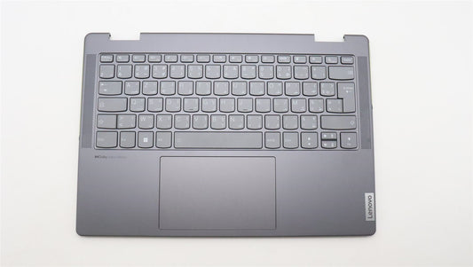 Lenovo Yoga 7 14IAL7 Palmrest Cover Touchpad Keyboard French Arabic 5CB1J02459