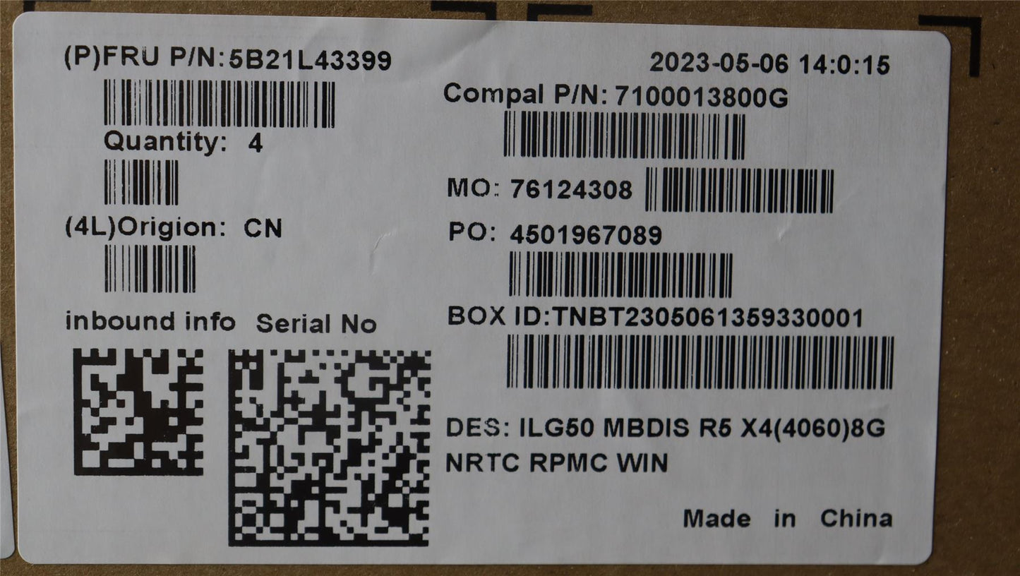 Lenovo LOQ 16APH8 LOQ 15APH8 Motherboard Mainboard DIS AMDR57640HS 5B21L43399