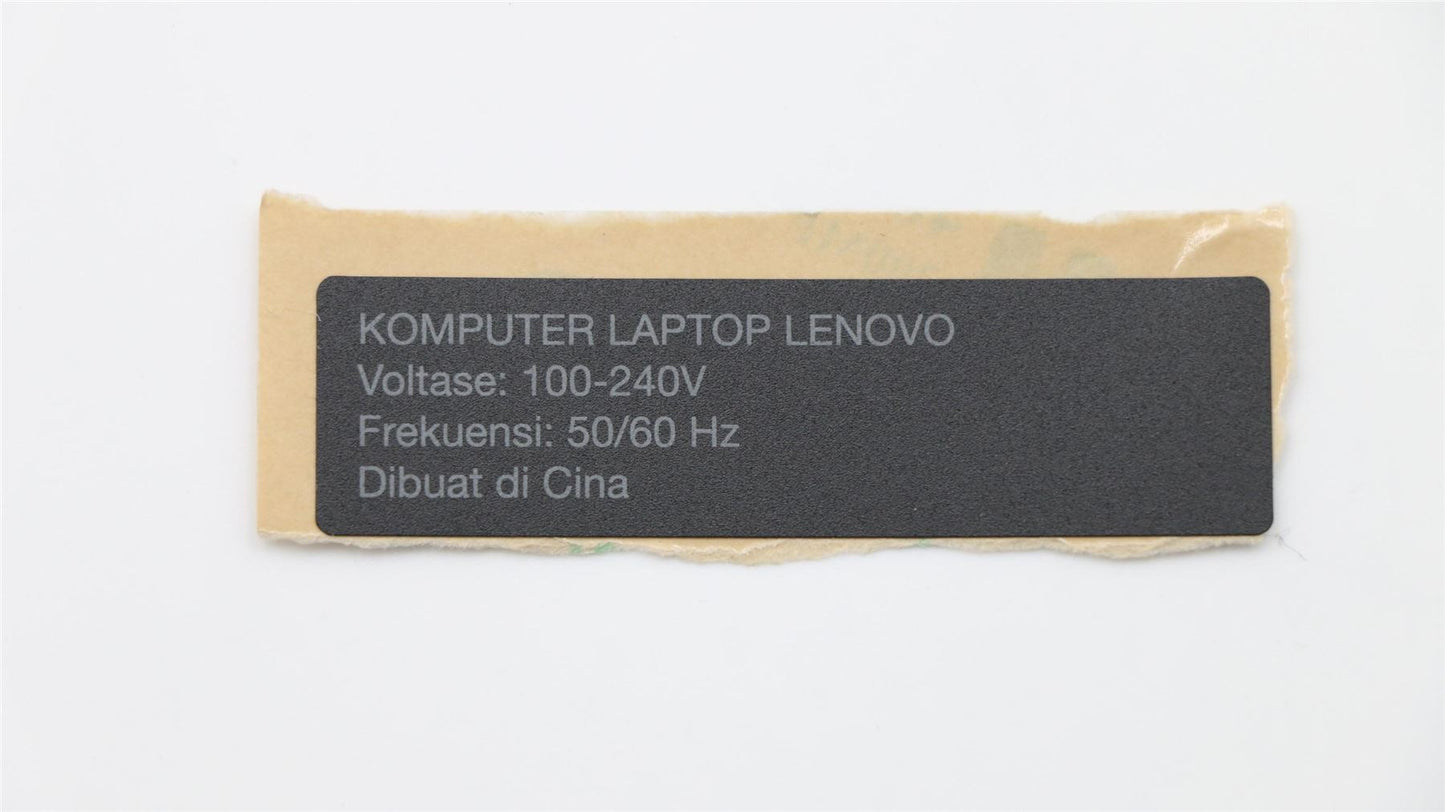 Lenovo 02DL904 LABEL Dooku2  FRU GEO LABEL KIT,Black