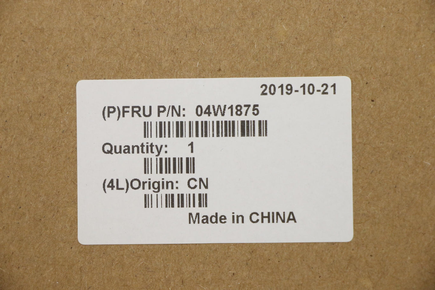 Lenovo FRU sub card I/O Board 04W1875