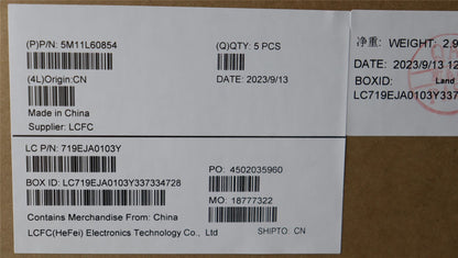 Lenovo ThinkPad E14 Gen 5 s Keyboard Palmrest Top Cover French Black 5M11L60854