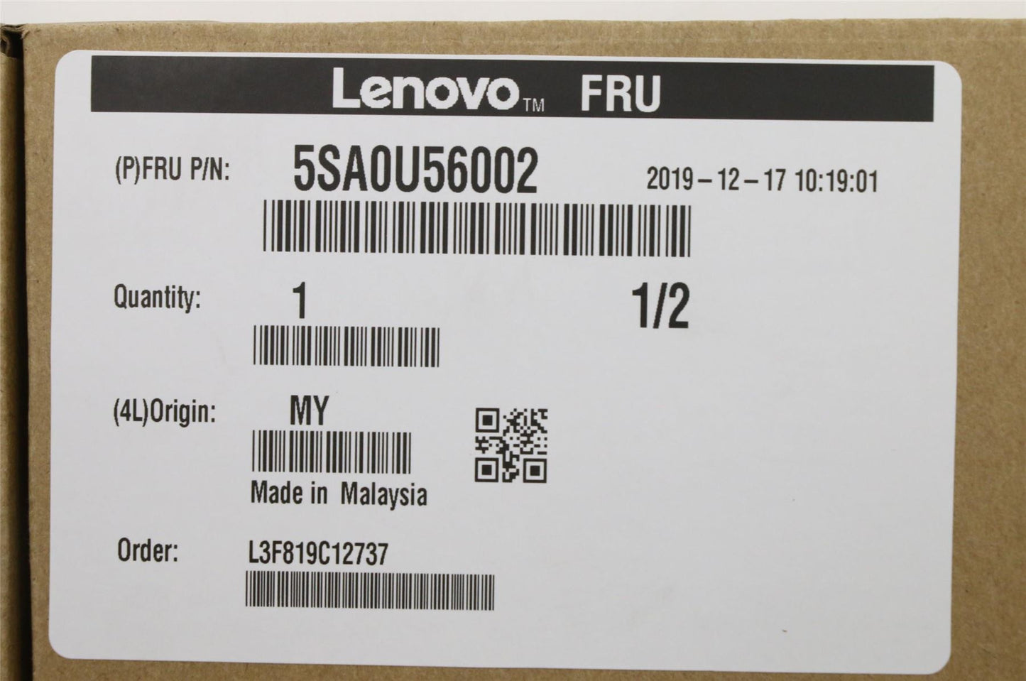 Lenovo ThinkStation P920 P720 CPU Processor 5SA0U56002