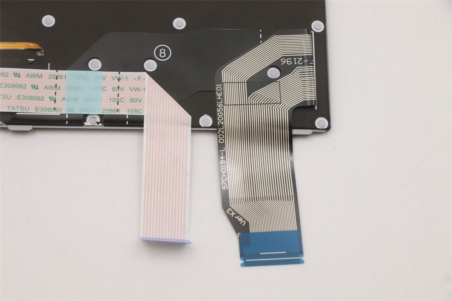 Lenovo ThinkPad X13 Gen 2 Keyboard Slovenian Grey Backlit 5N21A21977