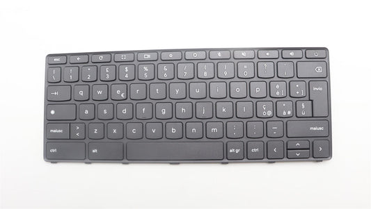 Lenovo 100e Gen4 Keyboard Italian Grey Backlit 5N21L43993