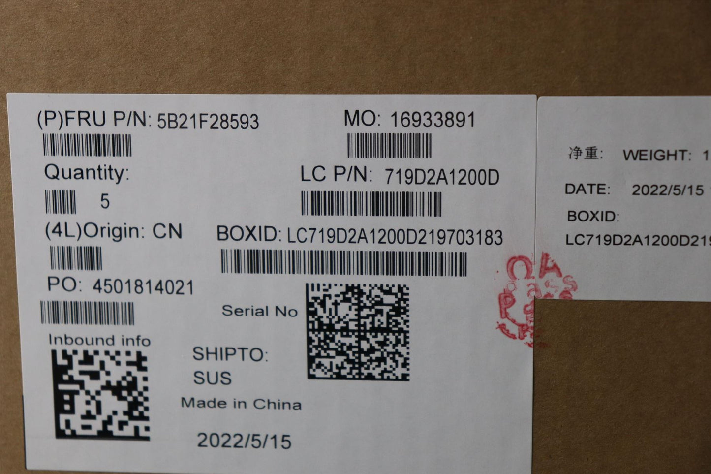 Lenovo 5B21F28593 MB L82RJ WIN COREI7_UMA_8G