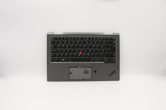 Lenovo Yoga X1 4th Keyboard Palmrest Top Cover Portuguese Grey 5M10V24934