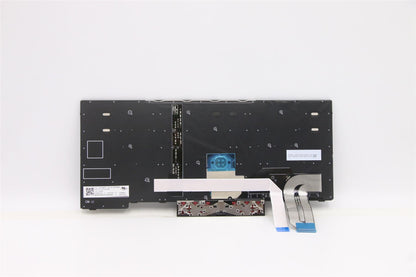 Lenovo ThinkPad T14 2 Keyboard Indian US Black Backlit 5N20X68876