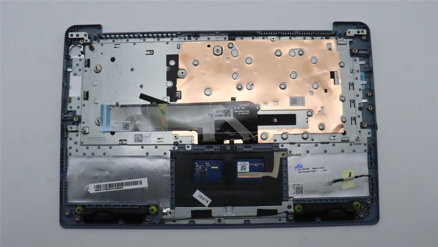 Lenovo Upper CaseASM_EUROENGL82RMMB_FP_BL 5CB1H72804