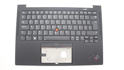 Lenovo Carbon X1 9th Keyboard Palmrest Top Cover German Black 5M11C53279
