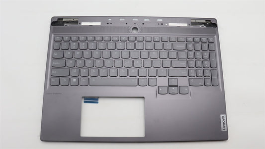 Lenovo Legion S7 16IRH8 Palmrest Cover Keyboard US Grey 5CB1L68020