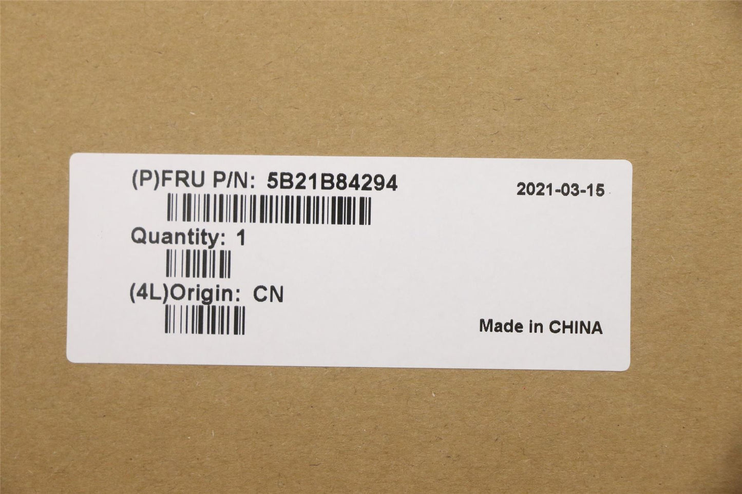 Lenovo MBC20VD NOK I3 MX4508G_NTP_H WW 5B21B84294