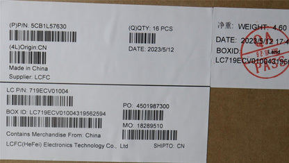 Lenovo FRU KT4D1_D_AL_WWAN_BLK_5G_ASSY 5CB1L57630