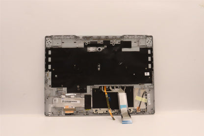 Lenovo 5 15IAH7H Palmrest Cover Touchpad Keyboard UK Cloud Grey 5CB1F38691