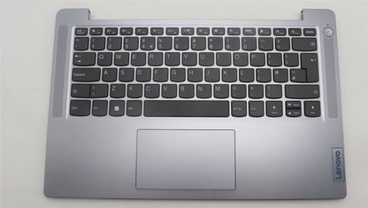 Lenovo IdeaPad 3 14IRU8 Palmrest Cover Touchpad Keyboard UK Grey 5CB1L49432