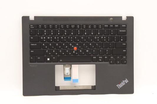 Lenovo ThinkPad T14s Gen 3 Keyboard Palmrest Top Cover Korean Black 5M11H27439
