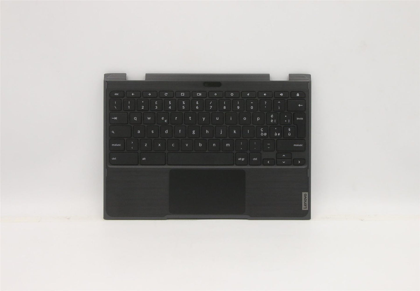 Lenovo Chromebook 300e 2nd Gen Palmrest Touchpad Cover Keyboard Black 5CB0Y57949