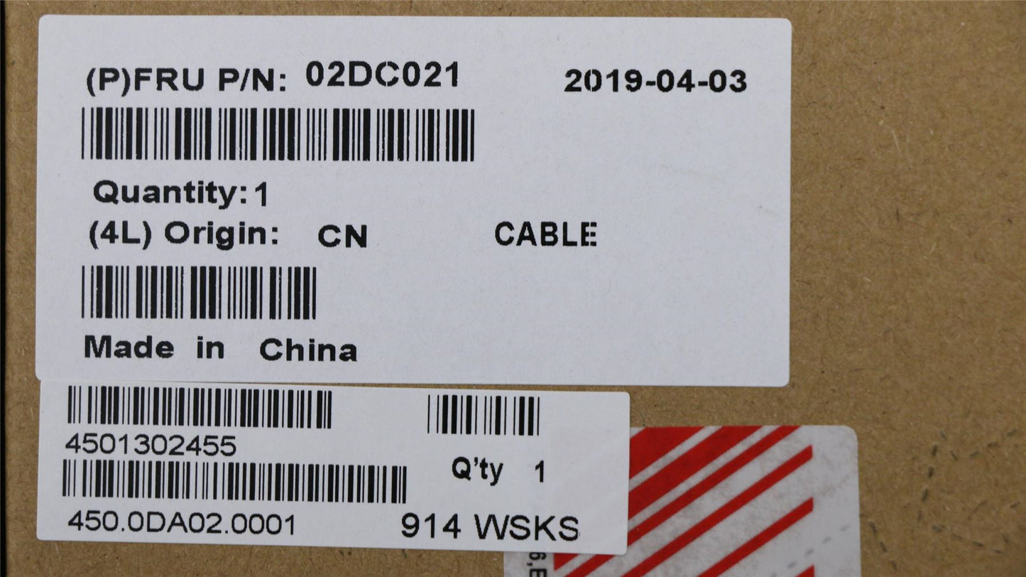 Lenovo ThinkPad 11e 5th Cable Webcam Camera 02DC021