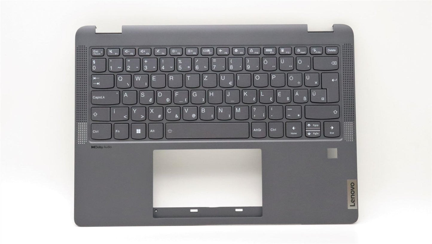 Lenovo IdeaPad 5 14IAU7 Keyboard Palmrest Top Cover Hungarian Backlit 5CB1H79897