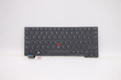 Lenovo ThinkPad X13 2 Keyboard Swedish Finnish Grey Backlit 5N21A21978