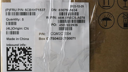 Lenovo Upper Case ASM_SPA W 82R9 CG BL 5CB1H71537