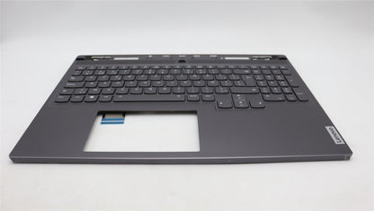 Lenovo Legion S7 16APH8 Keyboard Palmrest Top Cover Belgian Silver 5CB1L68917