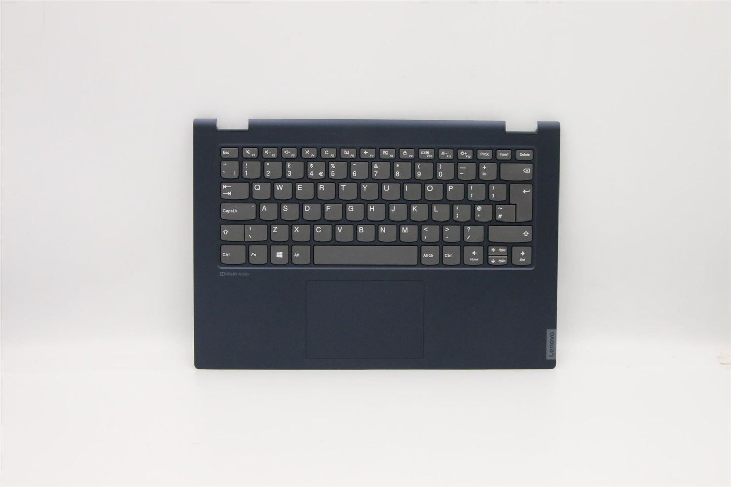 Lenovo IdeaPad C340-14IWL Palmrest Cover Touchpad Keyboard UK Blue 5CB0U42405
