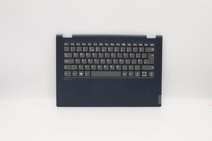 Lenovo IdeaPad C340-14IWL Palmrest Cover Touchpad Keyboard UK Blue 5CB0U42405