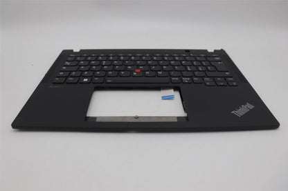 Lenovo ThinkPad X13 Gen 4 Keyboard Palmrest Top Cover Italian Black 5M11H94525